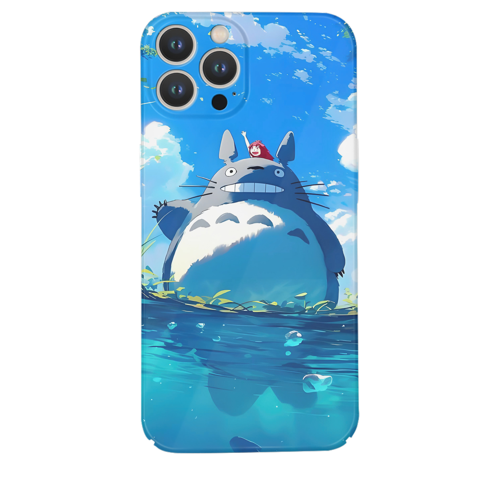 （画像用） となりのトトロ 草壁メイ 草壁サツキ My Neighbor Totoro Satsuki Kusakabe Mei Kusakabe 【iPhone 14シリーズ対応】ハードケース